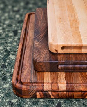 Edge-Grain Butcher Block Cutting Board