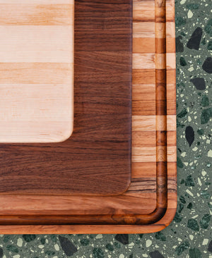 Edge-Grain Butcher Block Cutting Board
