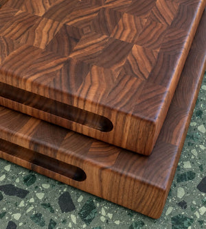 End Grain Butcher Block Cutting Board