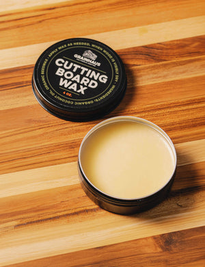 Organic Cutting Board Wax - Large 4 oz.