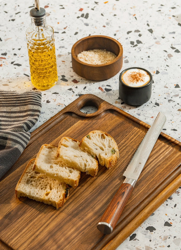 Double-Sided Cutting & Serving Board