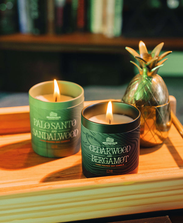 Palo Santo & Sandalwood Candle